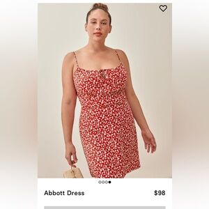 REFORMATION DRESS, ABBOTT DRESS, Size 4